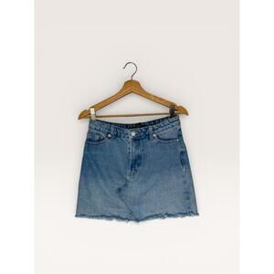Forever 21 Denim Mini Skirt Size Large